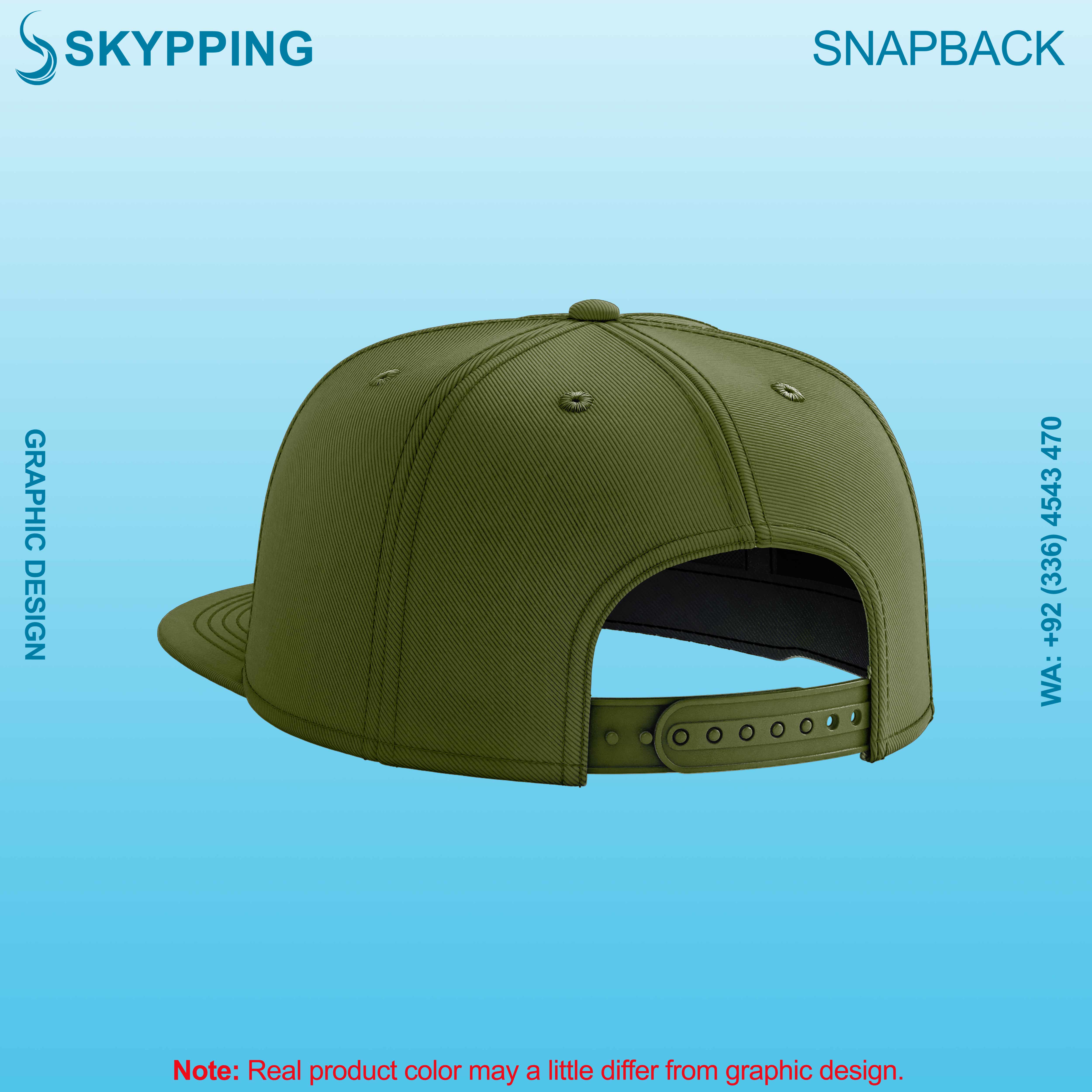 Snapback Hat - 5 Panel